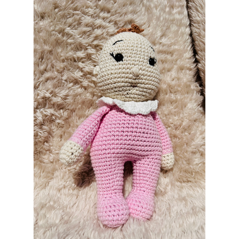 Doudou Bébé en Coton – Modèle Unique et Personnalisé