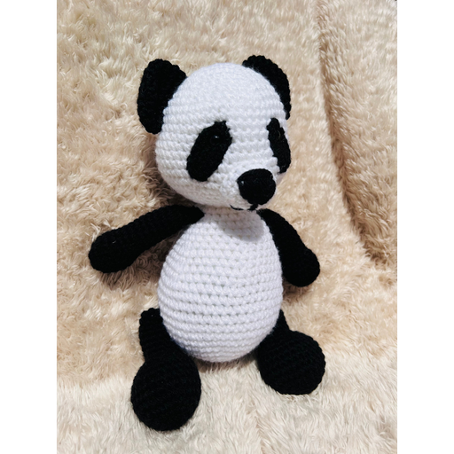 Doudou Panda en Coton – Modèle Unique et Personnalisé